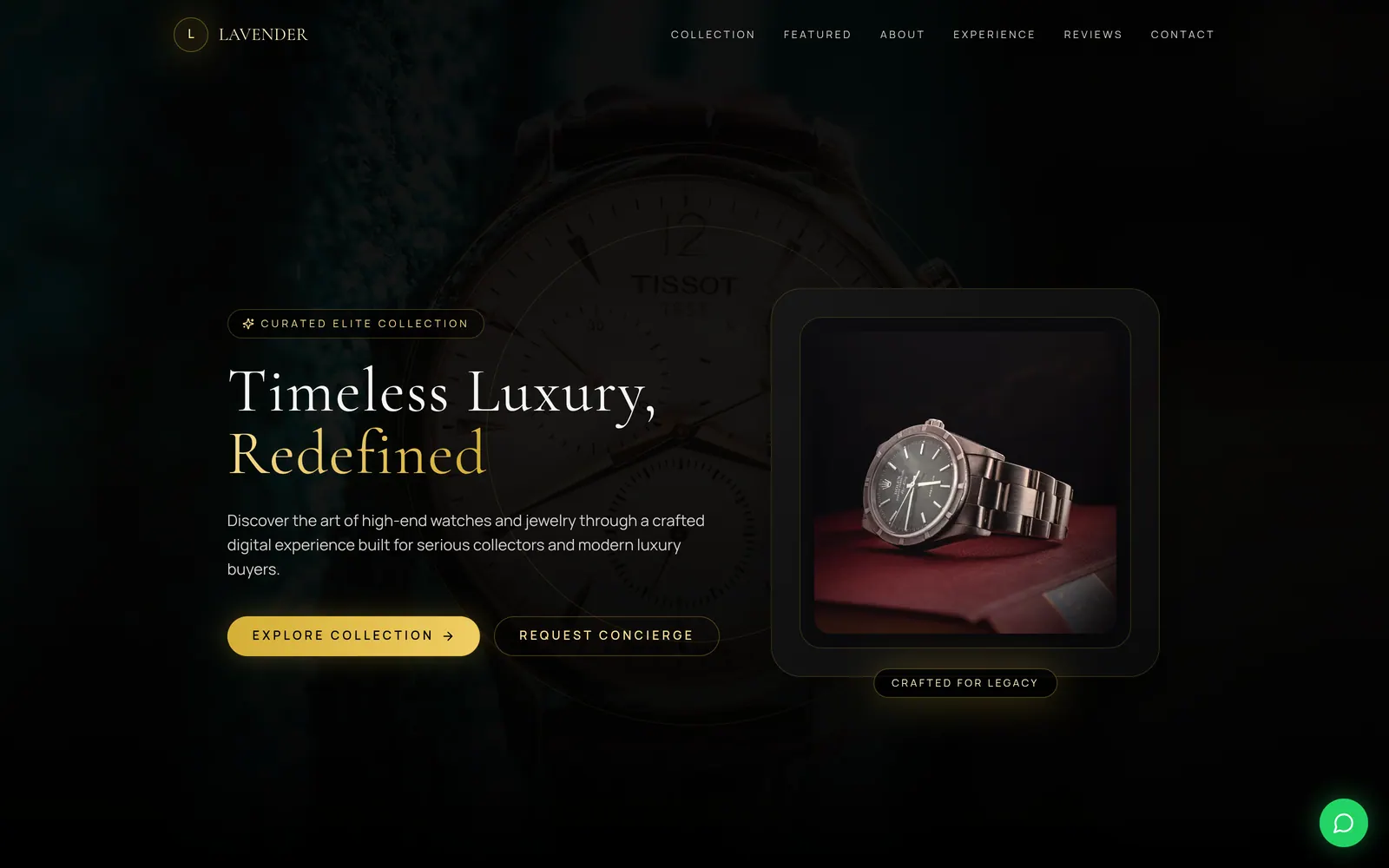 Hussein Albanna — Lavender101 luxury retail website design
